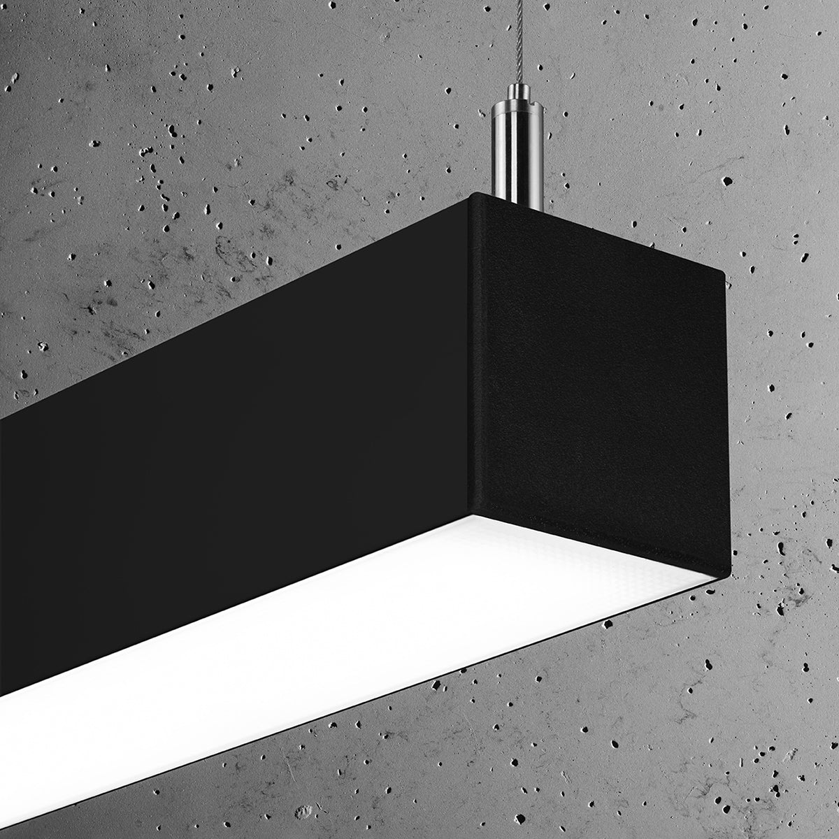 Pendant lamp PINNE 90 black
