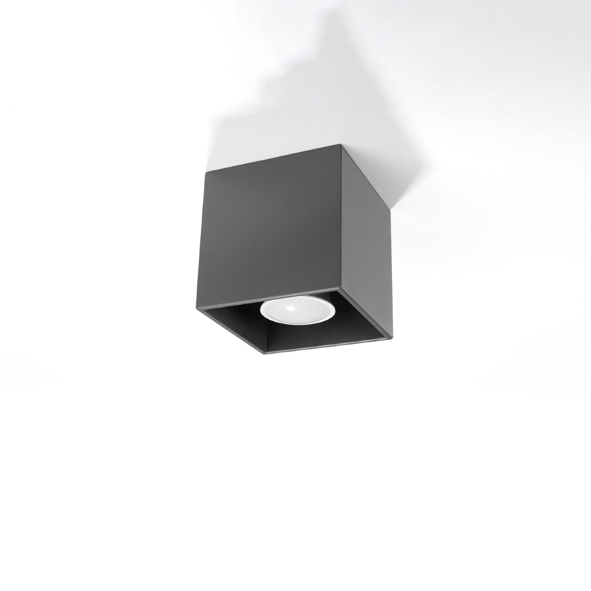 Ceiling lamp QUAD 1 anthracite