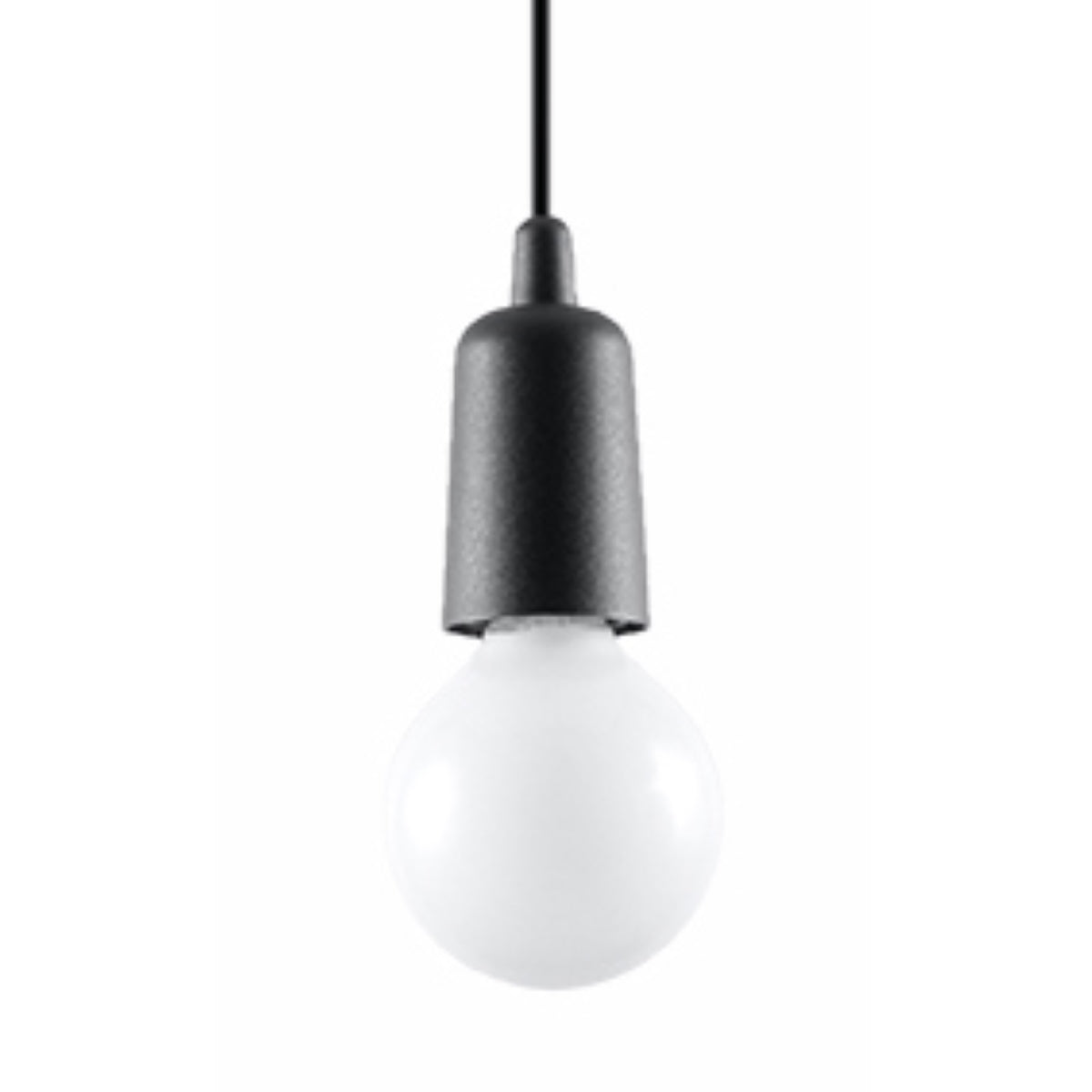 Pendant lamp DIEGO 1 black