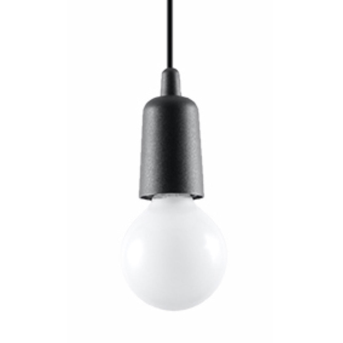 Pendant lamp DIEGO 1 black