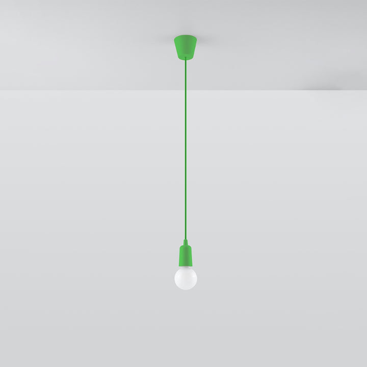 Pendant lamp DIEGO 1 green