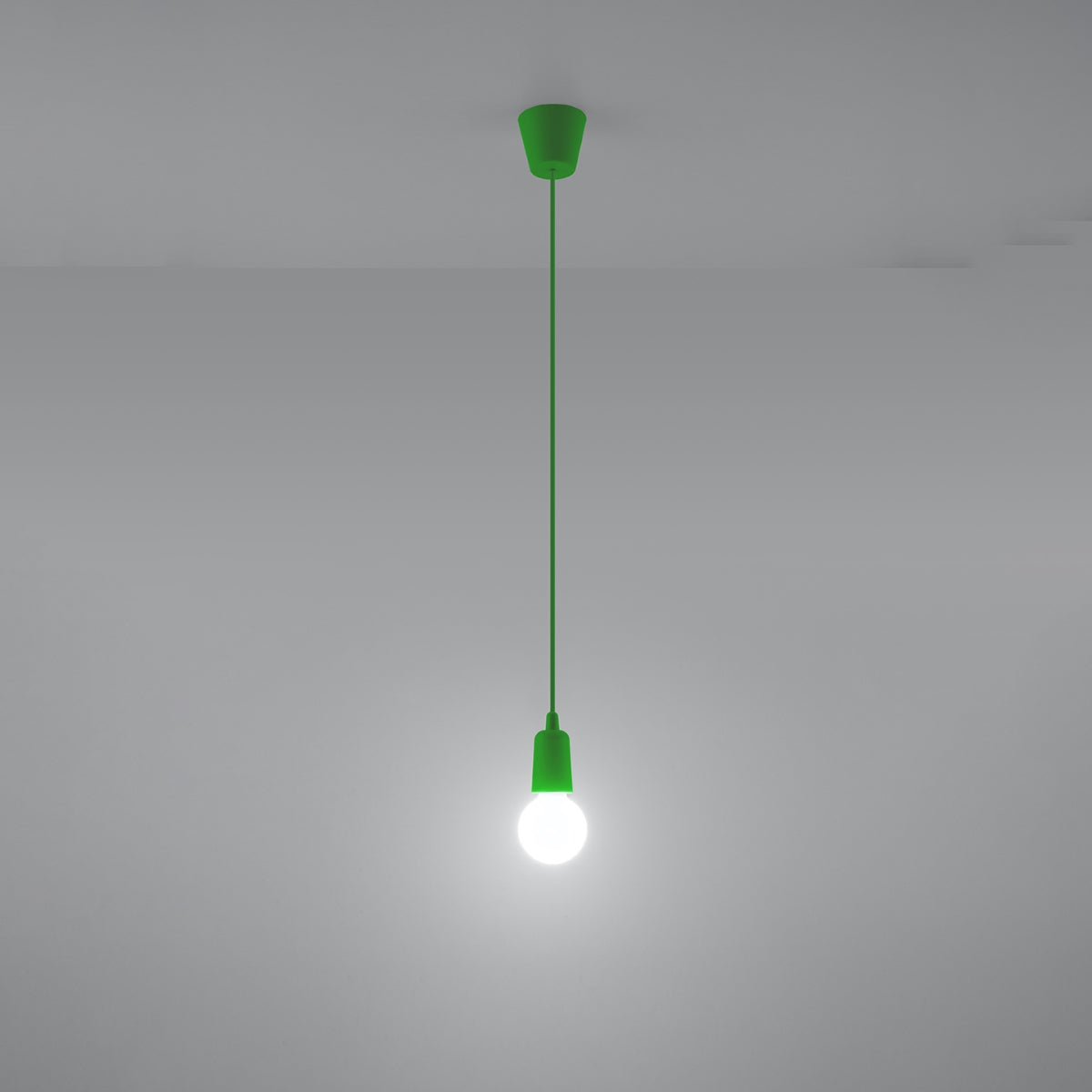 Pendant lamp DIEGO 1 green