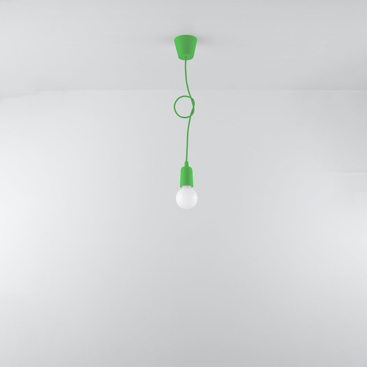 Pendant lamp DIEGO 1 green