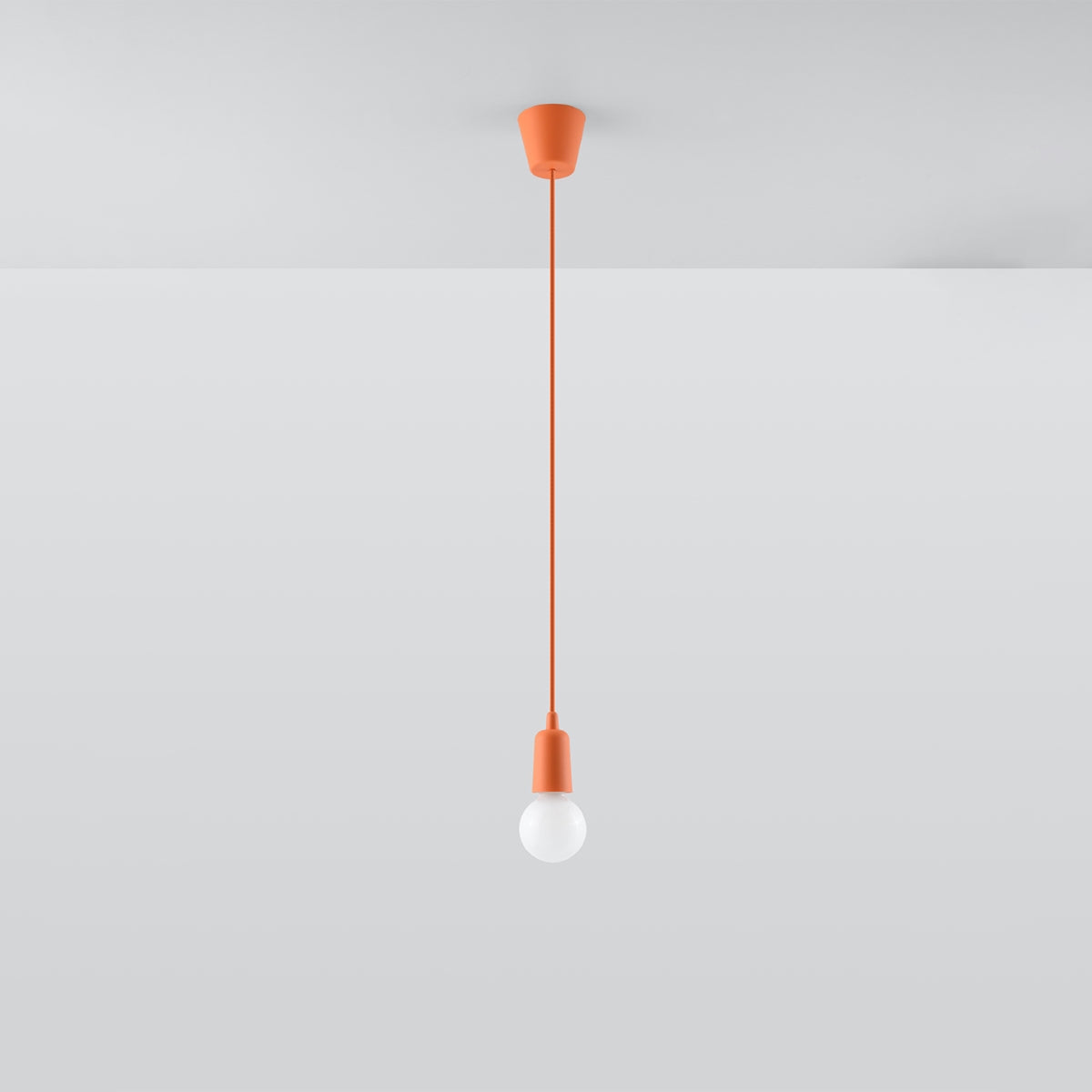Pendant lamp DIEGO 1 orange