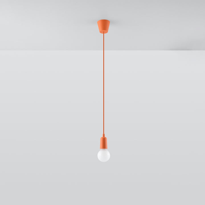 Pendant lamp DIEGO 1 orange