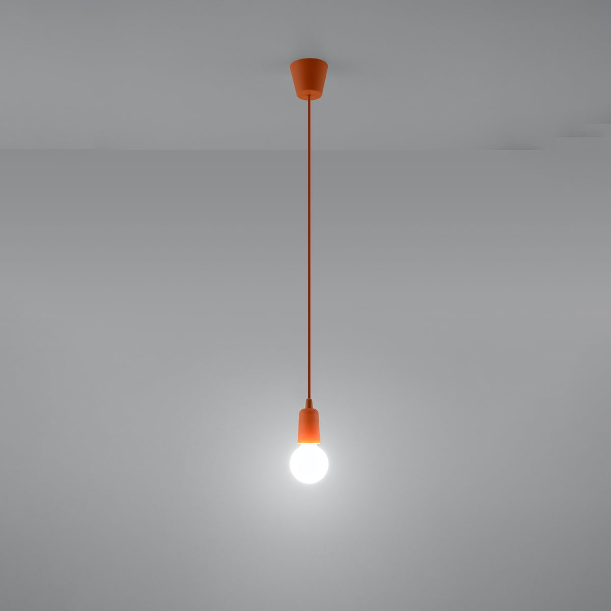Pendant lamp DIEGO 1 orange
