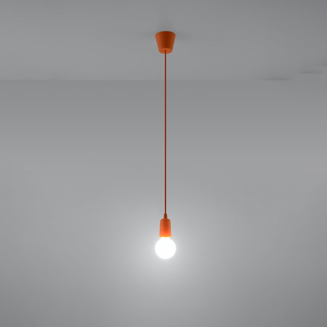 Pendant lamp DIEGO 1 orange