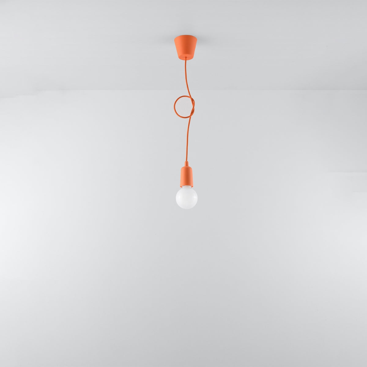 Pendant lamp DIEGO 1 orange