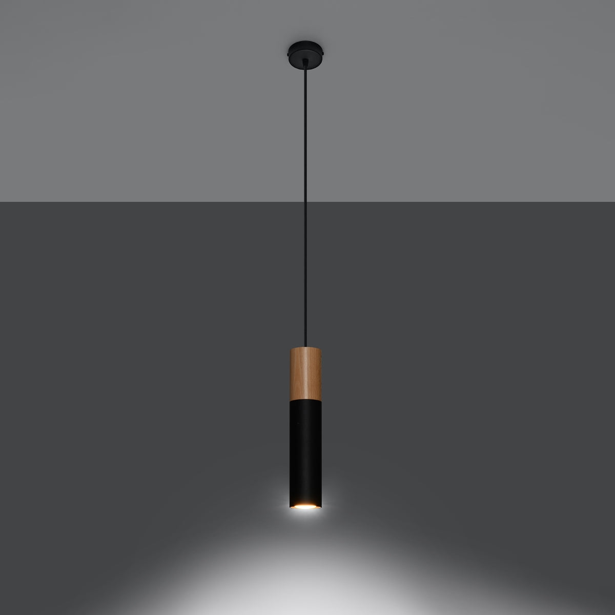 Pendant lamp PABLO black