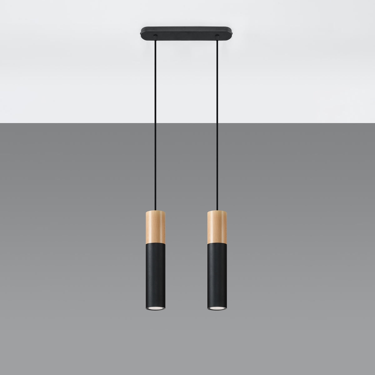 Pendant lamp PABLO 2 black