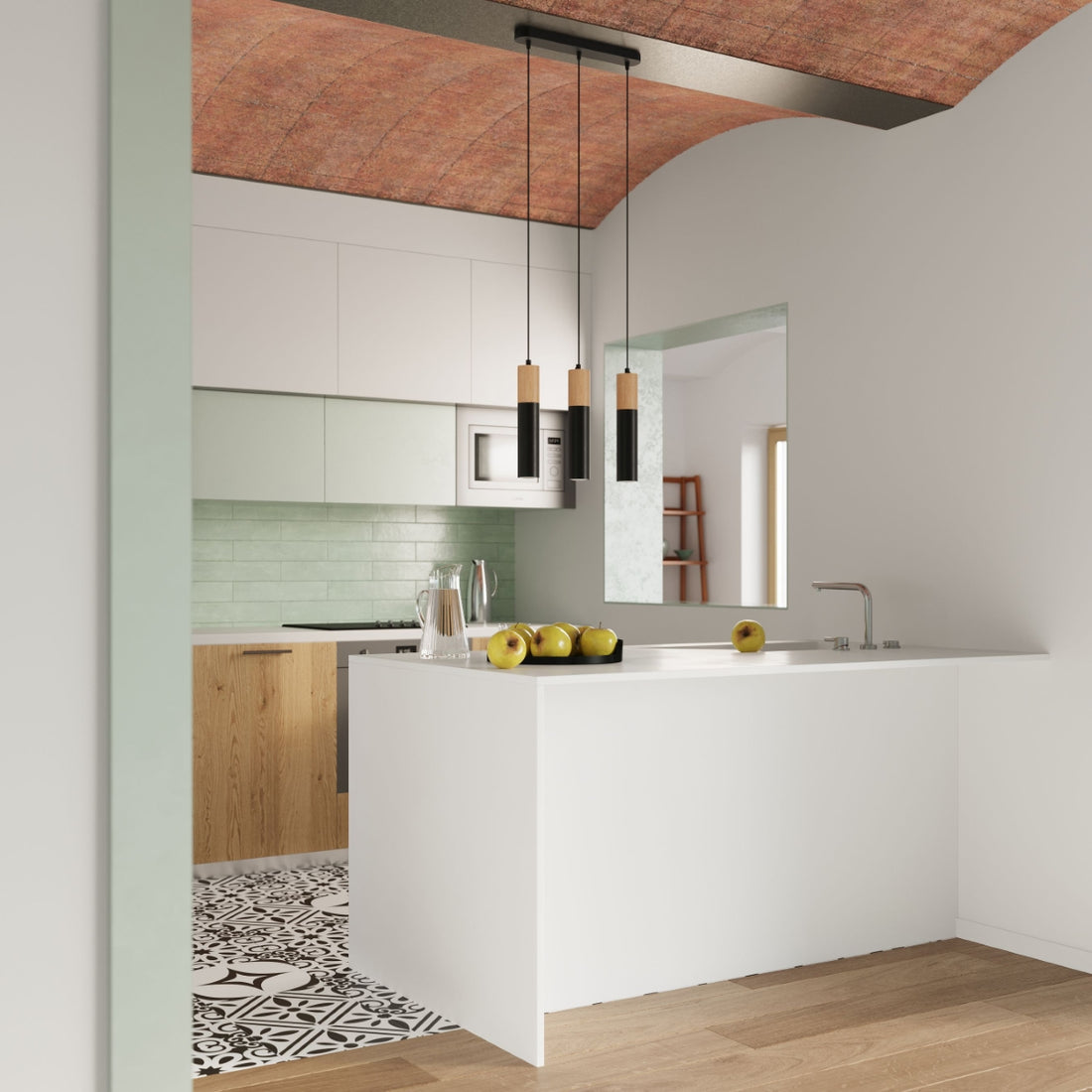 Ceiling lamp PABLO black
