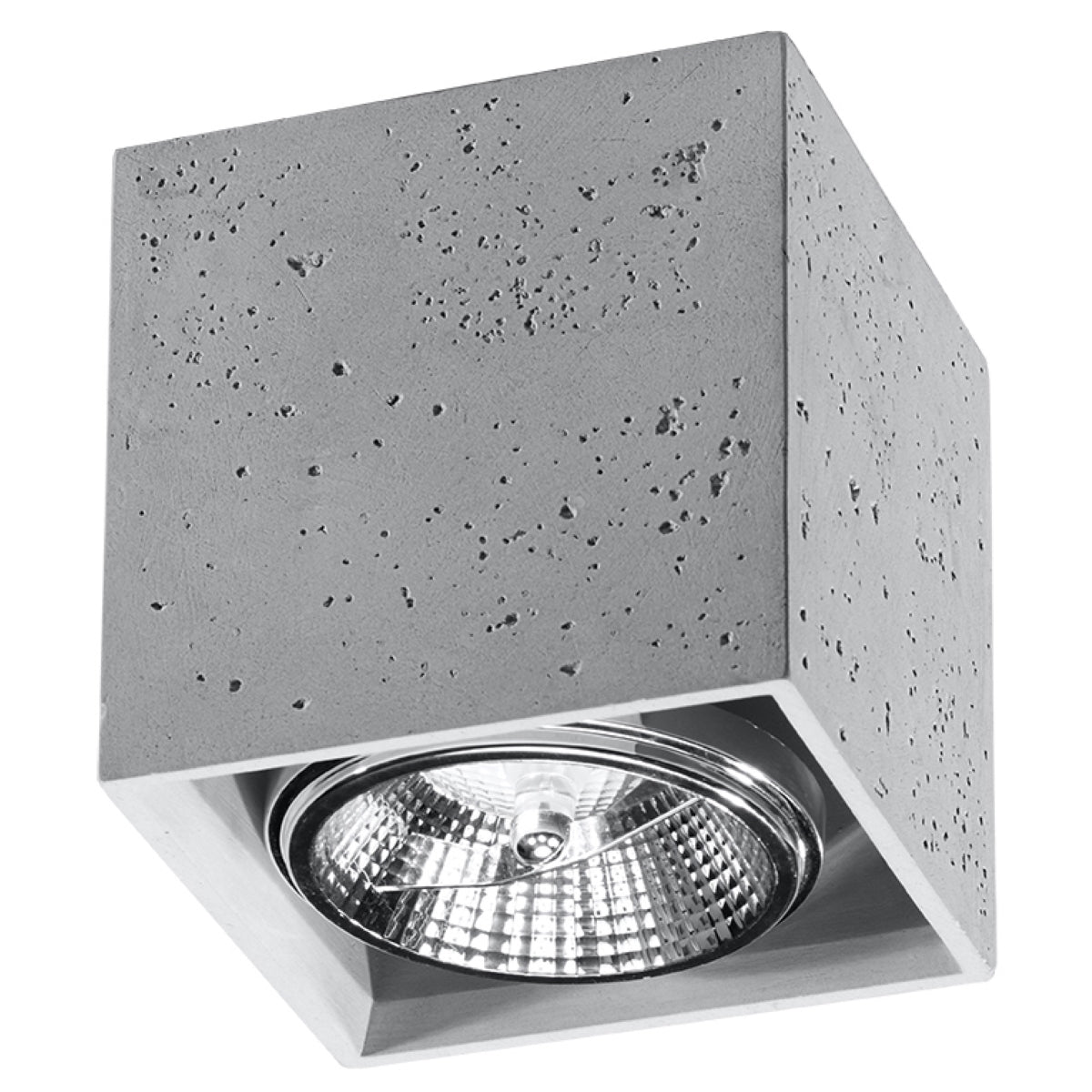 Ceiling lamp VALDE concrete