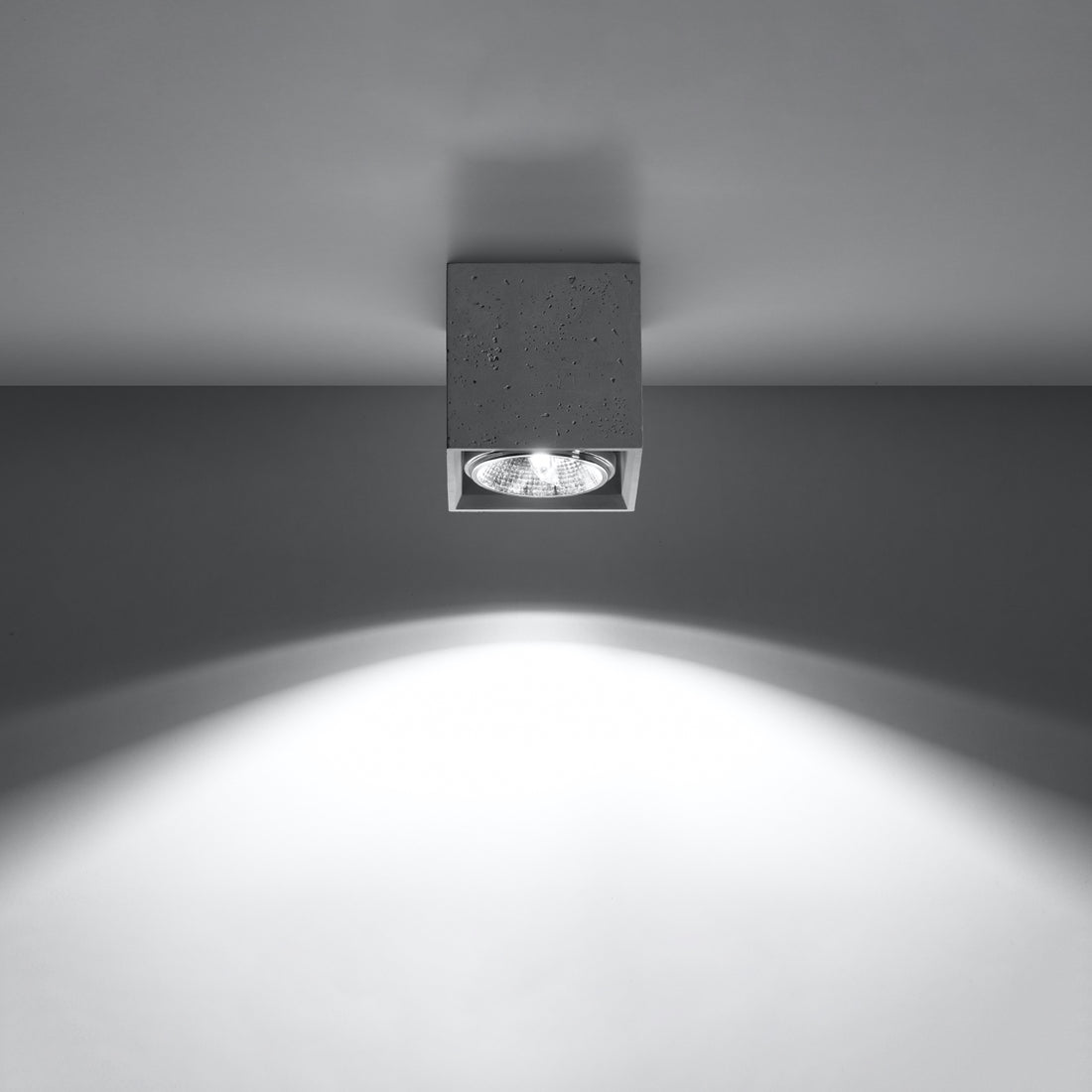 Lampa sufitowa VALDE beton