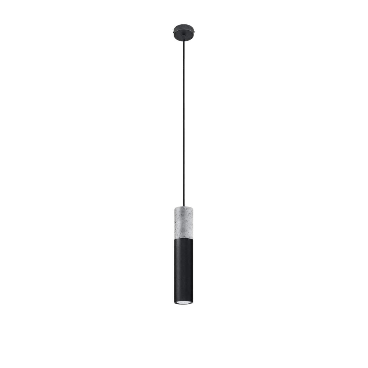 Pendant lamp BORGIO 1 black