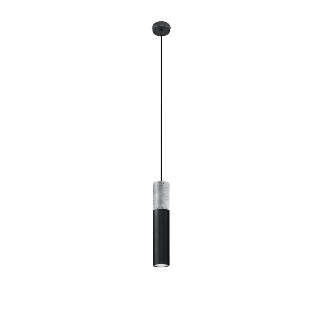 Pendant lamp BORGIO 1 black