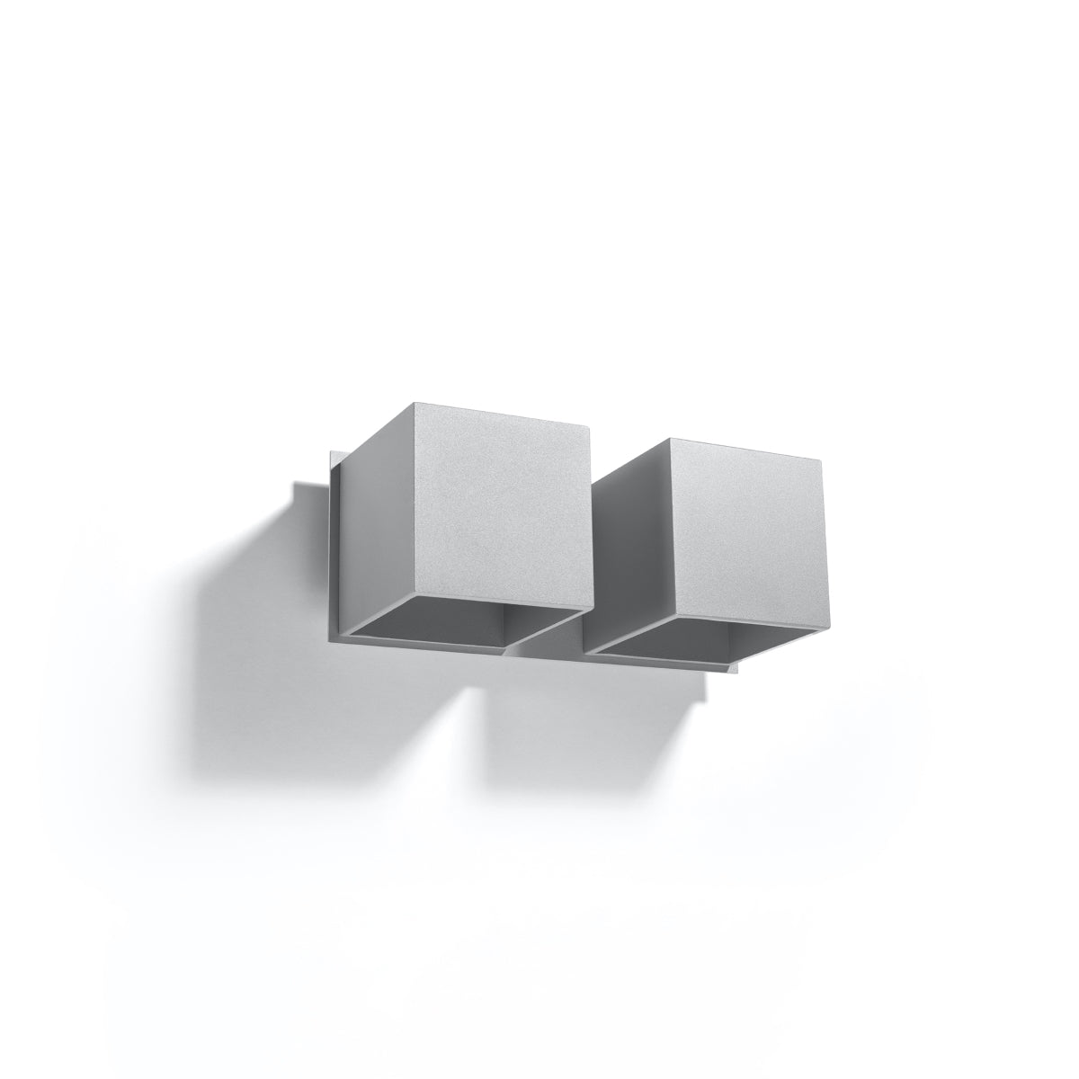 Wall lamp QUAD 2 grey