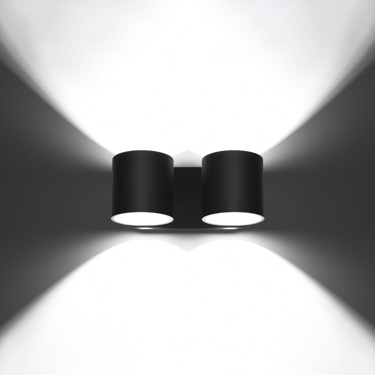 Wall lamp ORBIS 2 black