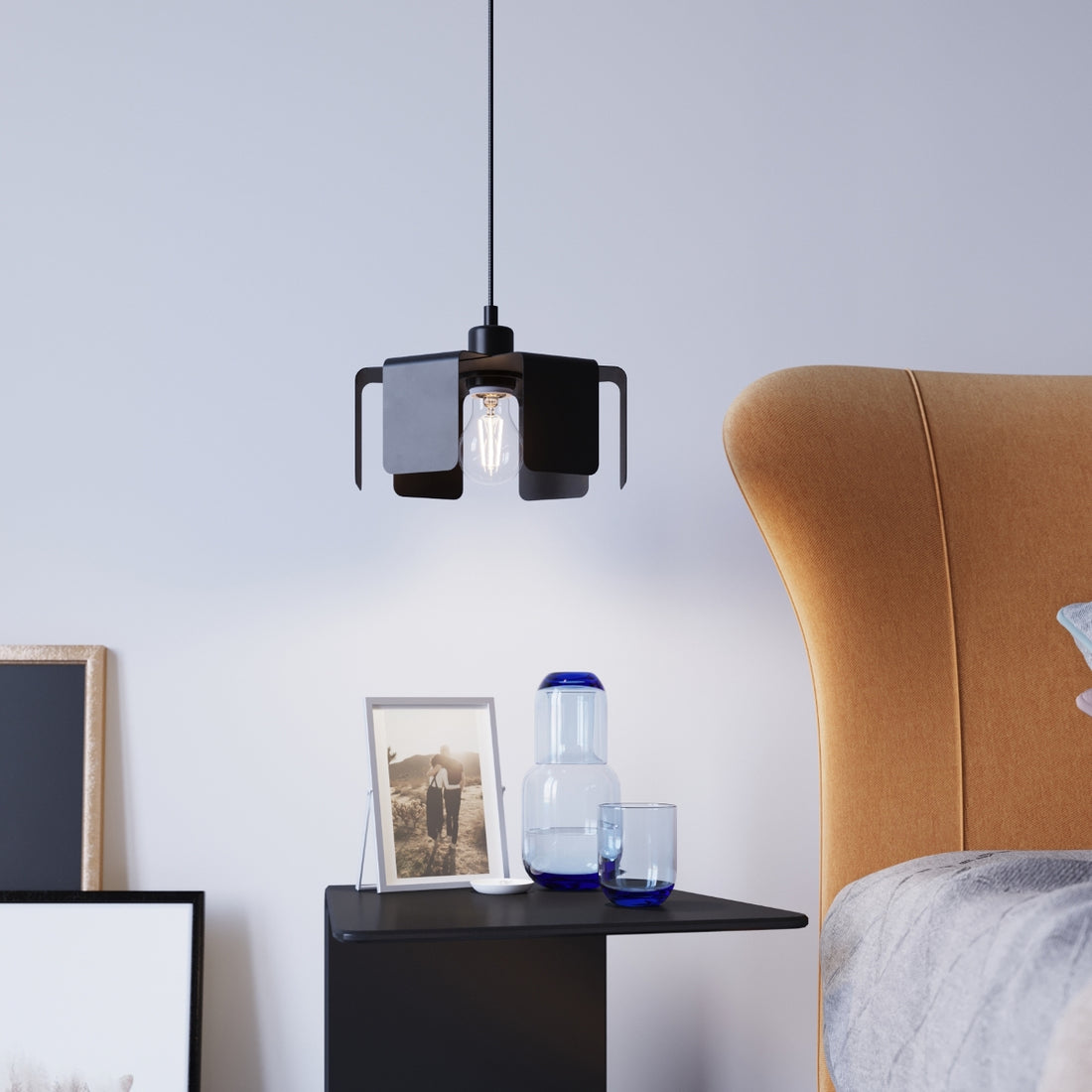 Table lamp INCLINE black