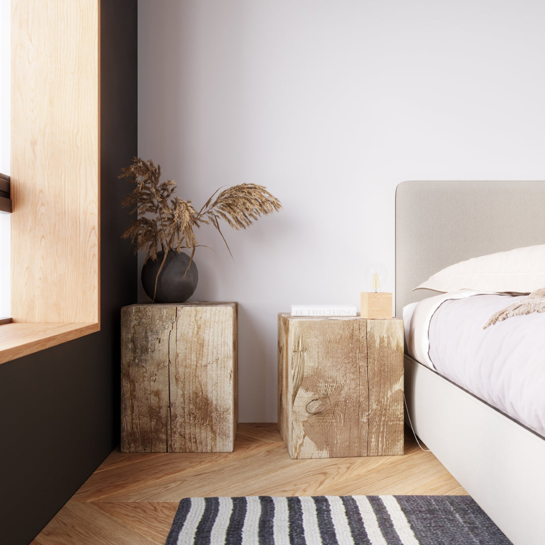 Wall lamp ARIZ natural wood