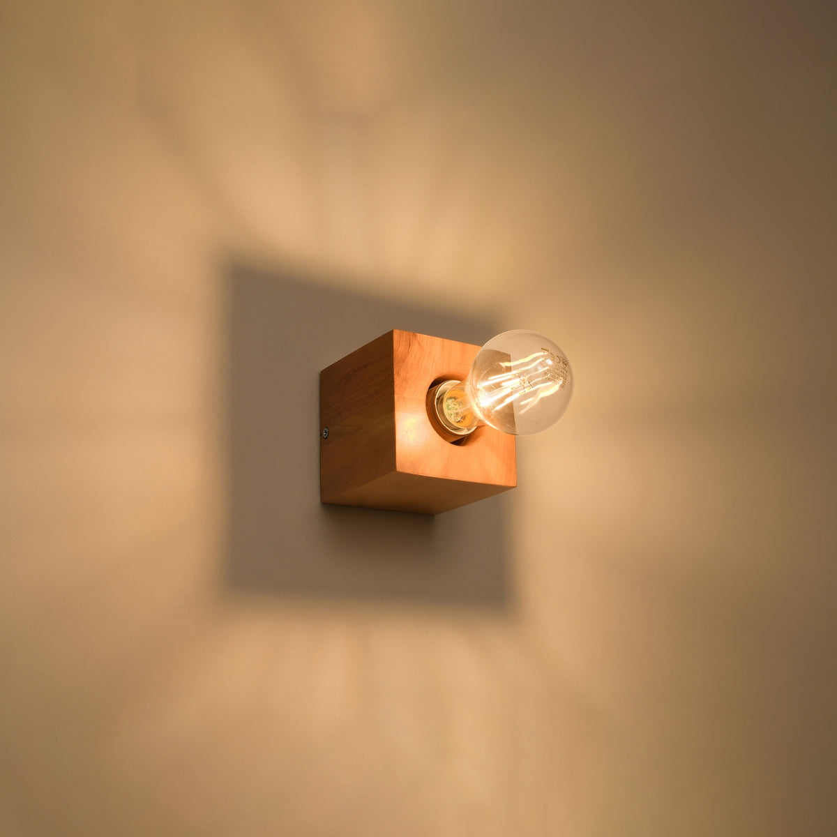 Wall lamp ARIZ natural wood