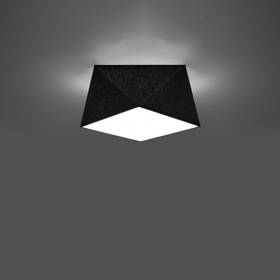 Ceiling lamp HEXA 25 black