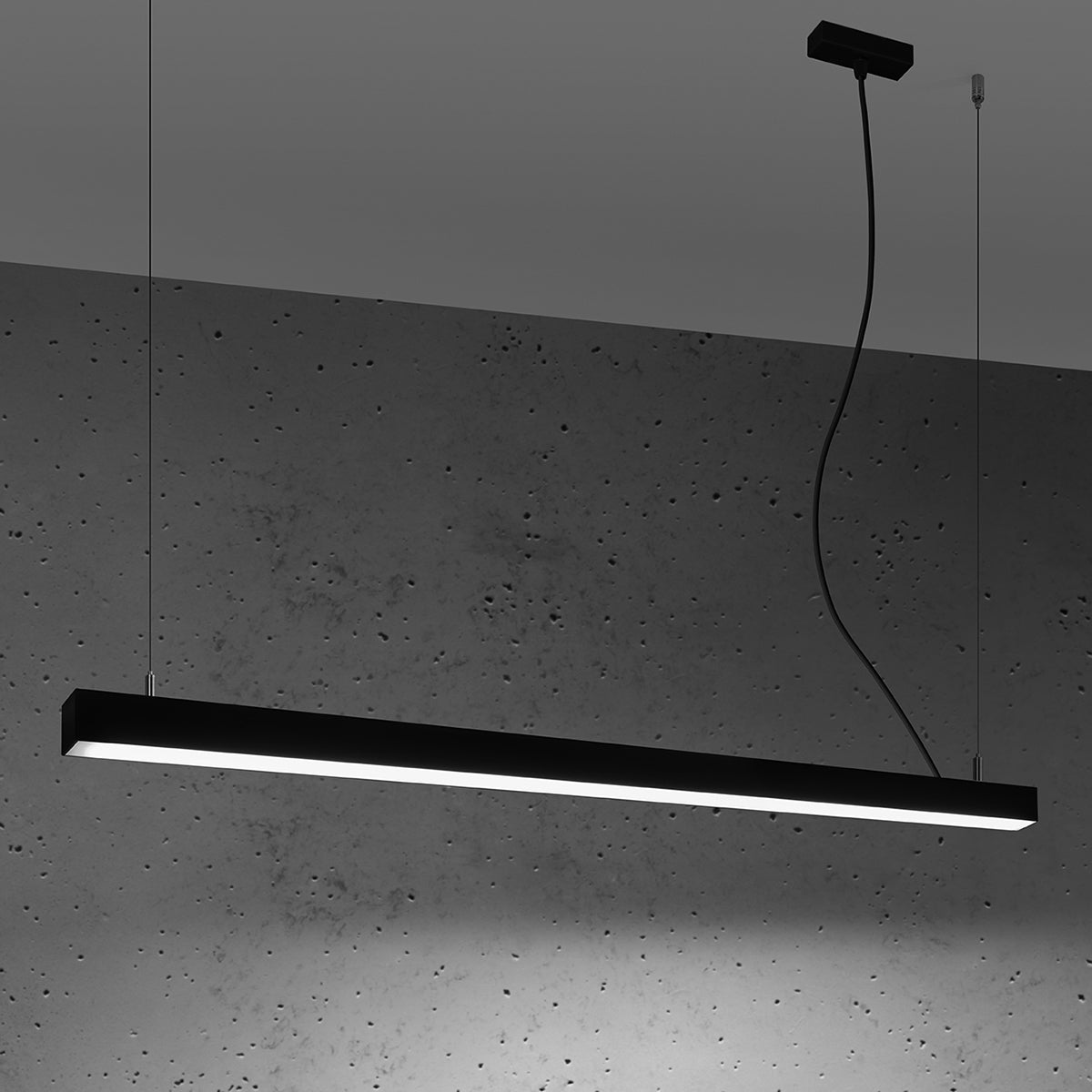 Pendant lamp PINNE 118 black