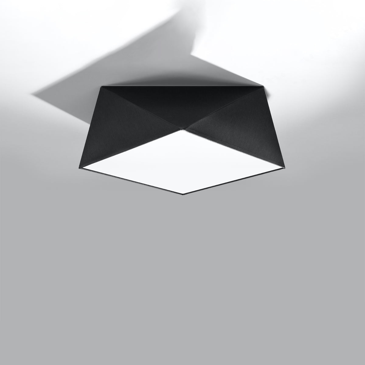 Ceiling lamp HEXA 35 black
