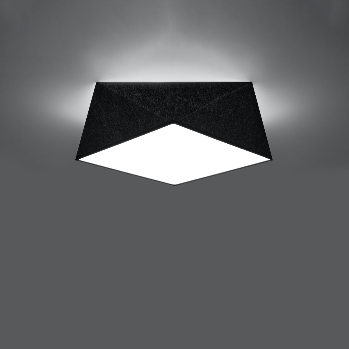 Ceiling lamp HEXA 35 black
