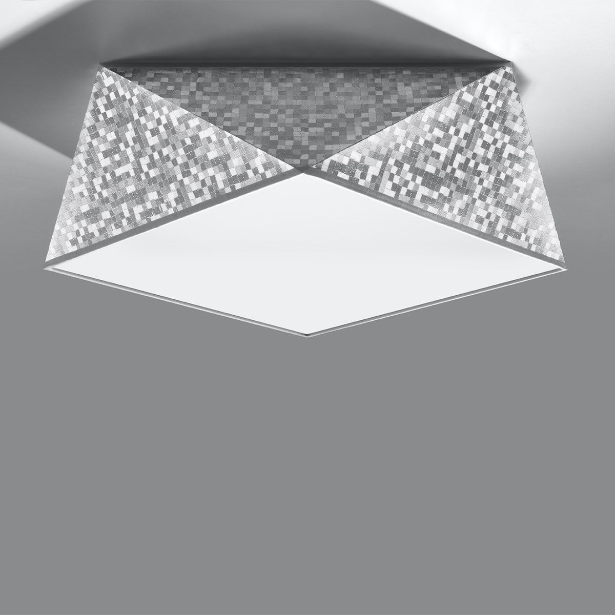 Lampa sufitowa HEXA 35 srebrna