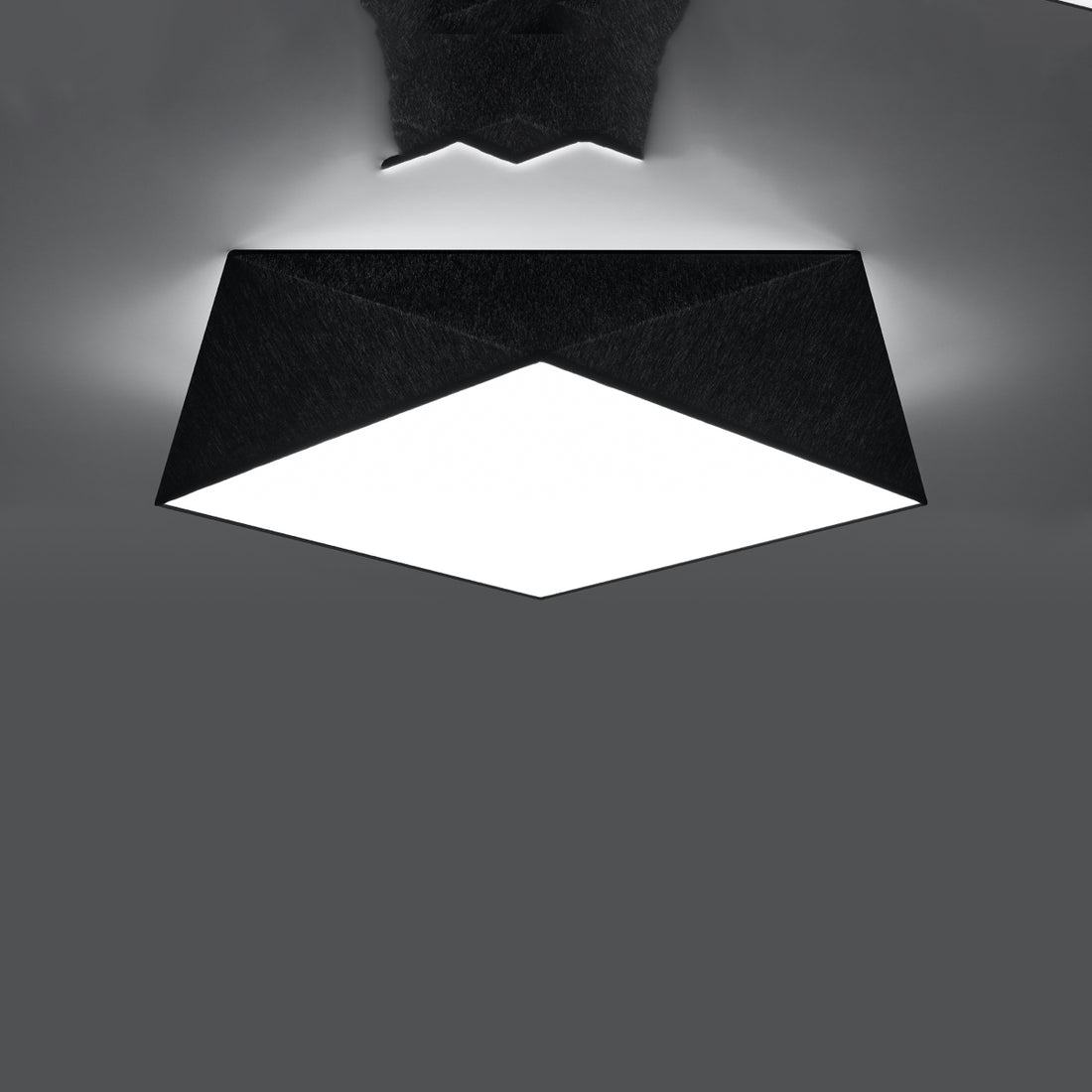 Ceiling lamp HEXA 45 black