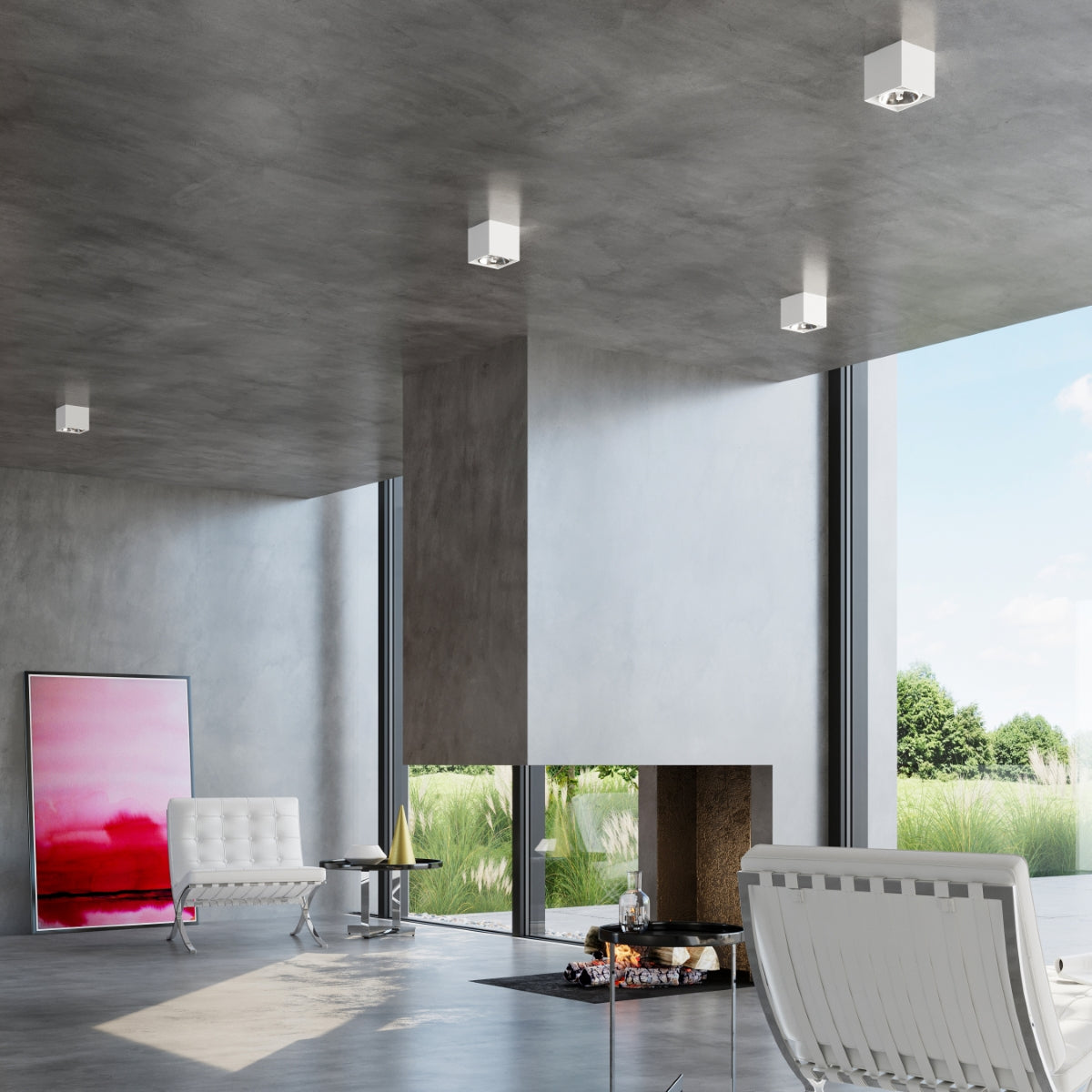 Ceiling lamp BLAKE white