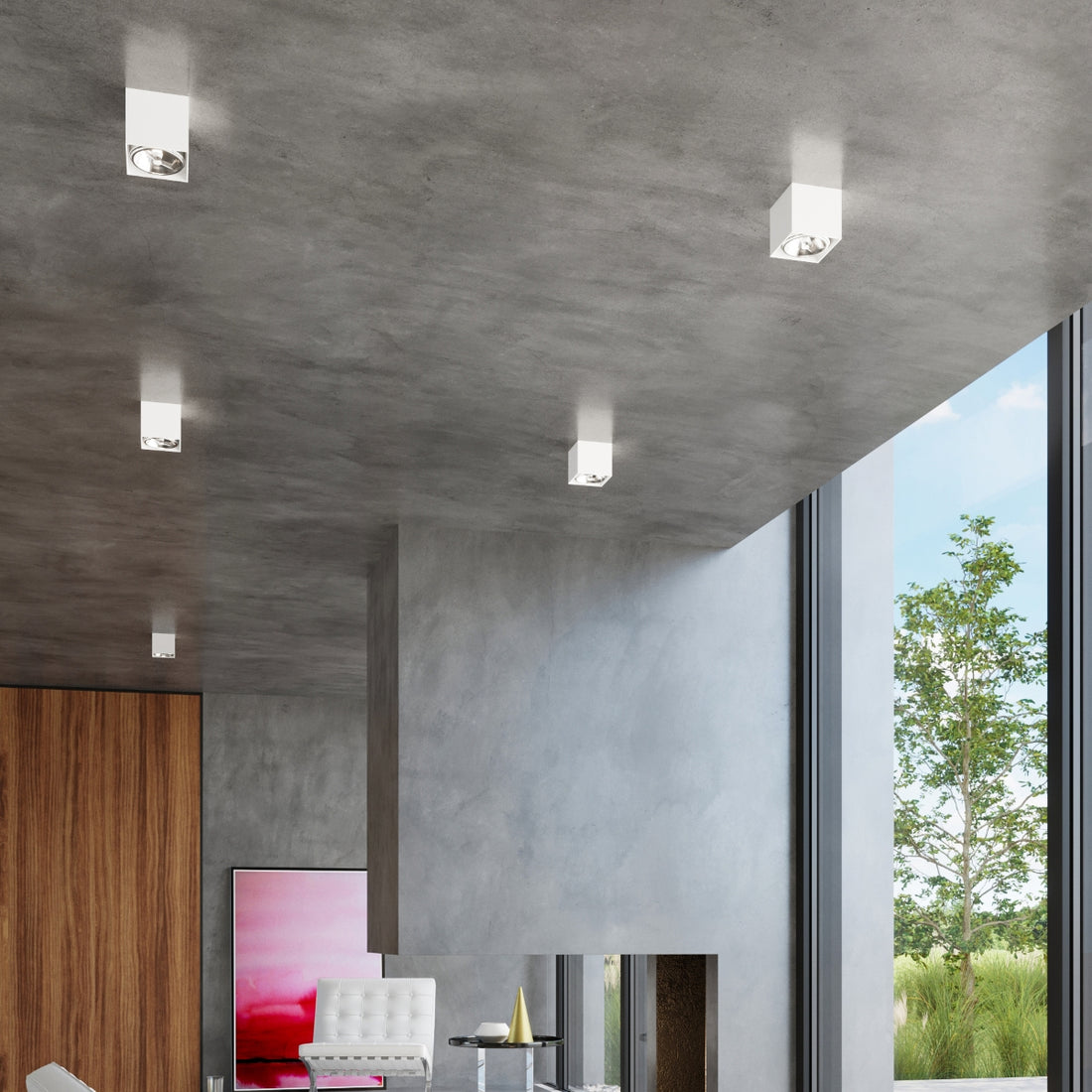Ceiling lamp BLAKE white