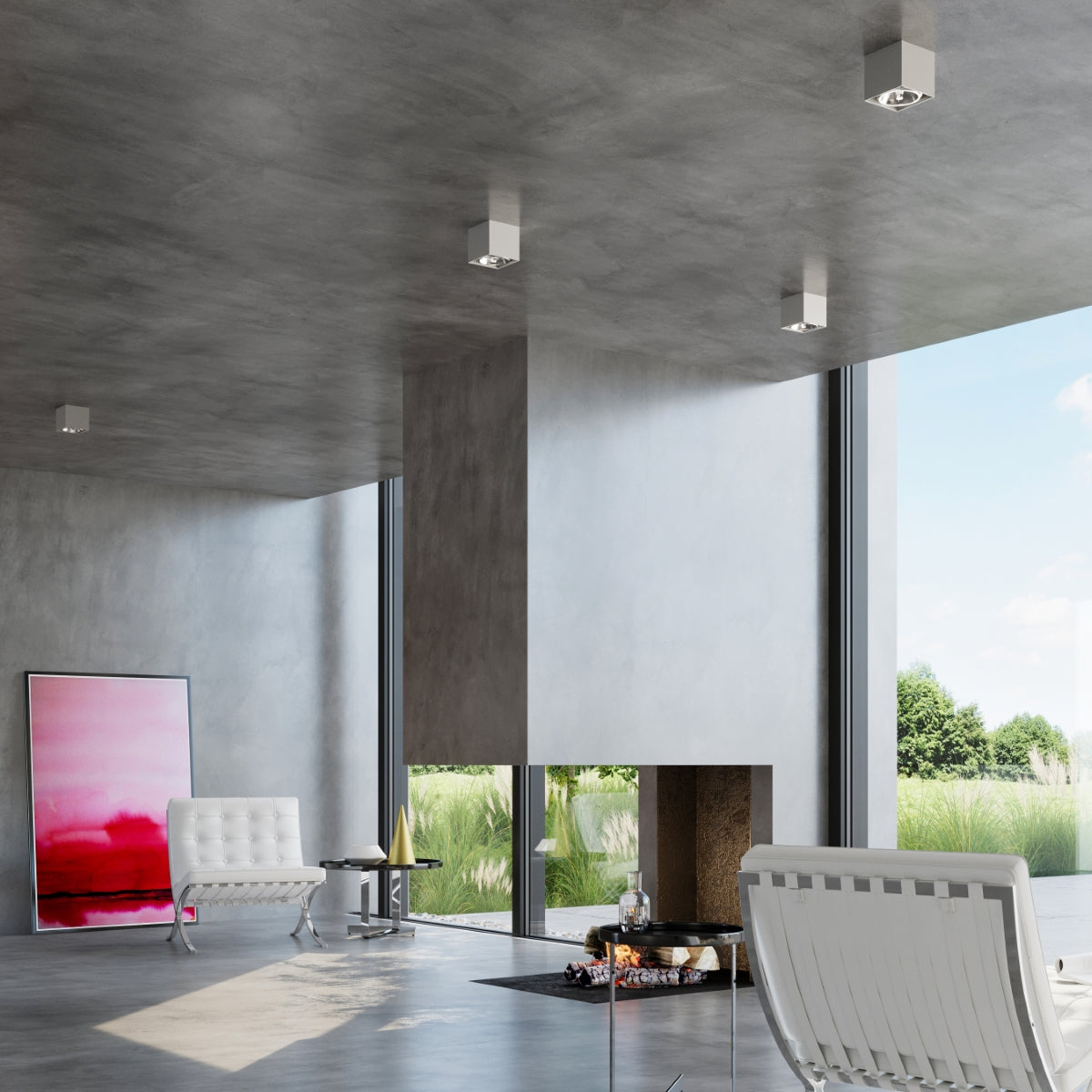 Ceiling lamp BLAKE grey