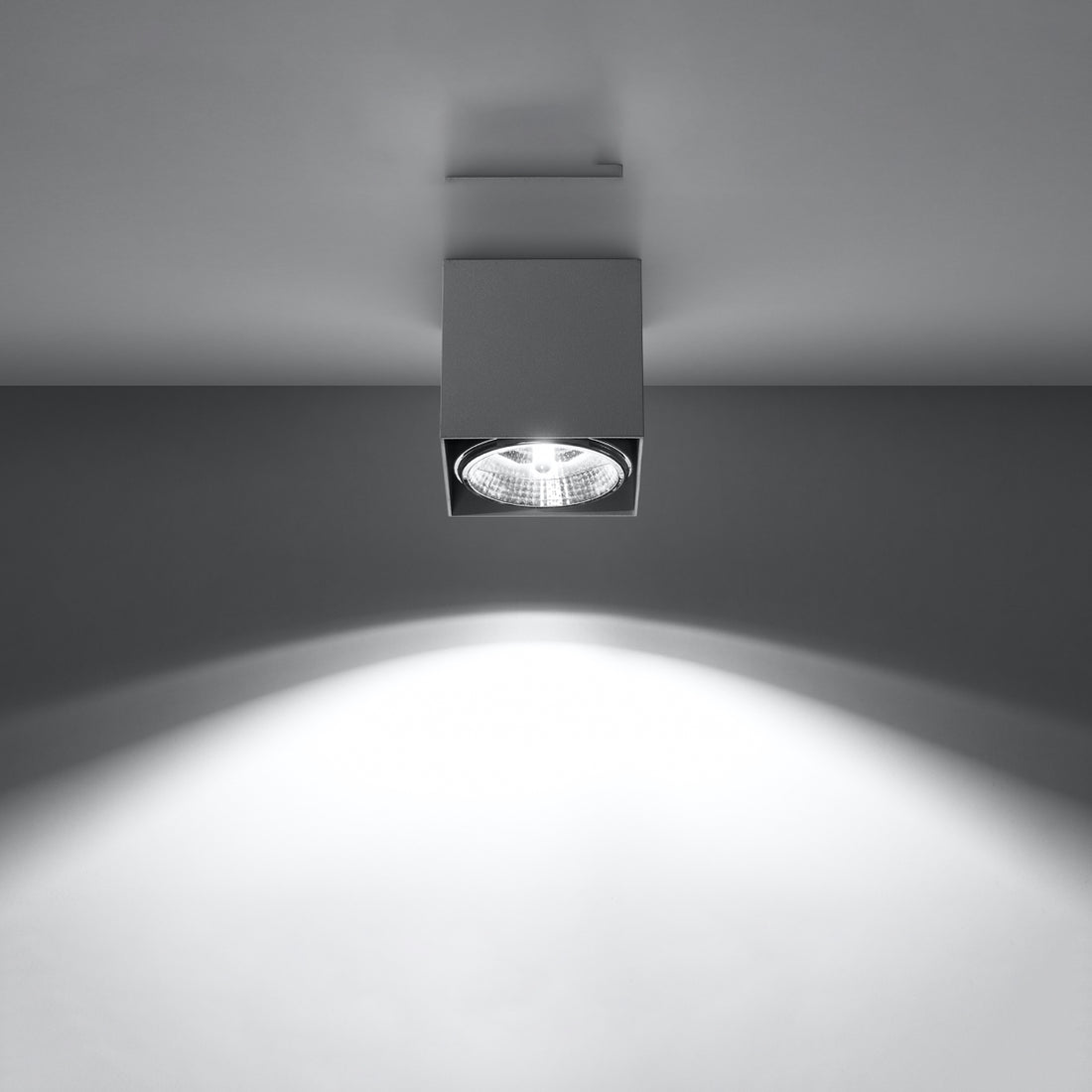 Lampa sufitowa BLAKE szara