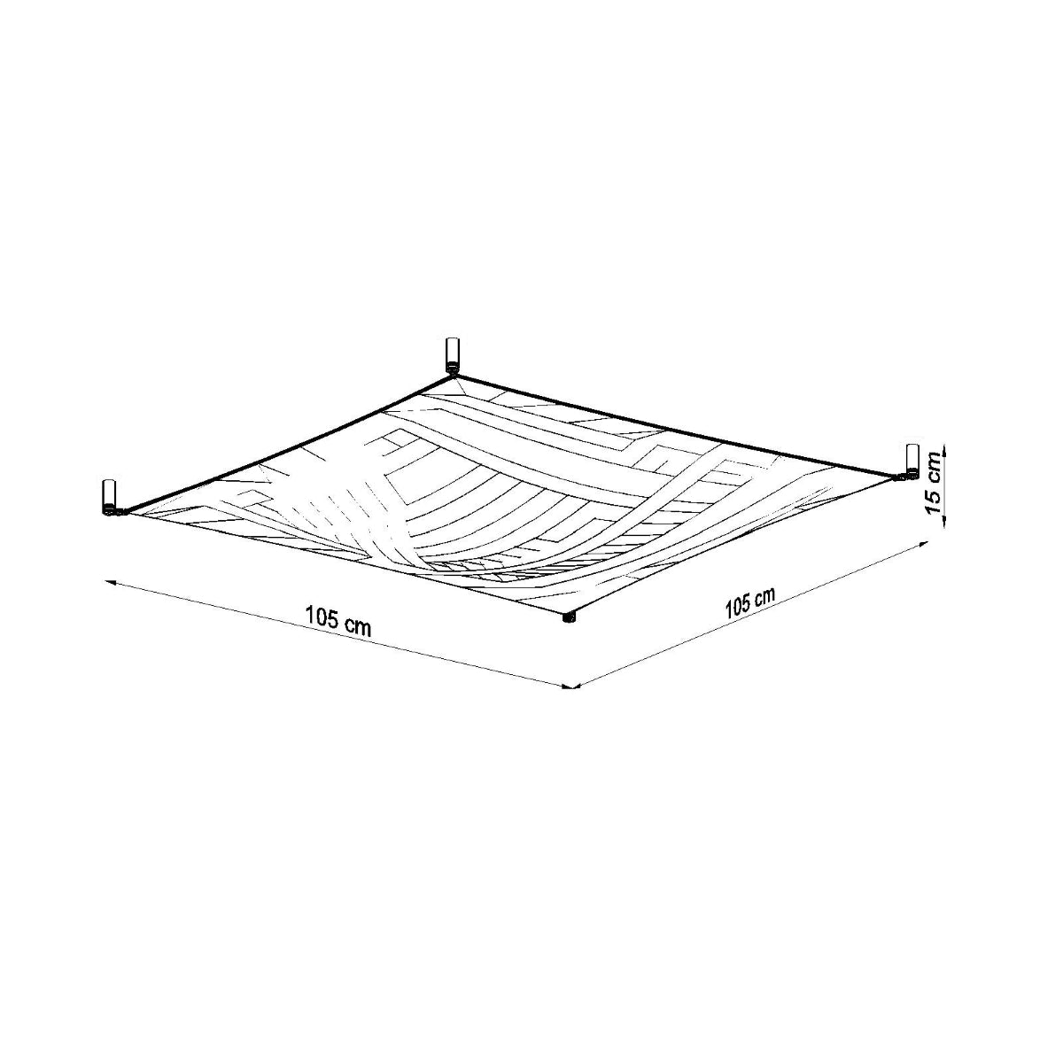 Ceiling lamp LUNA 2 white