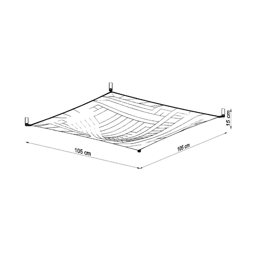 Ceiling lamp LUNA 2 white