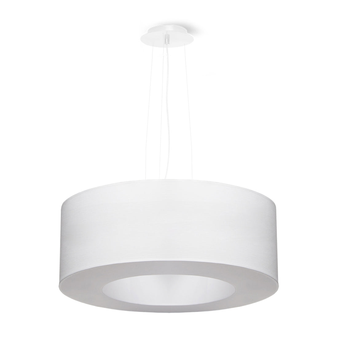 Żyrandol SATURNO 50 biały
