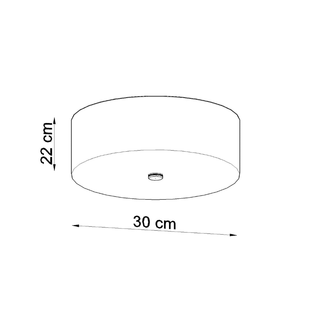Ceiling lamp SKALA 30 white