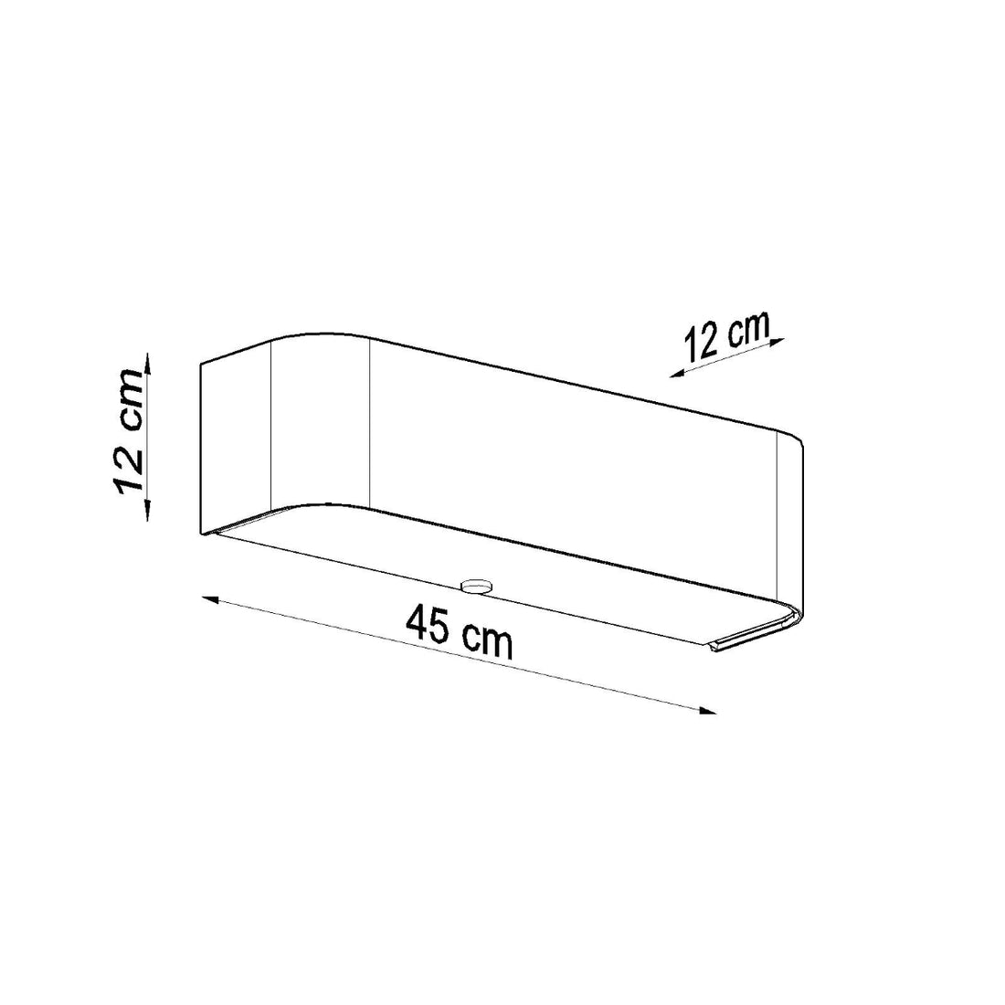Wall lamp LOKKO white
