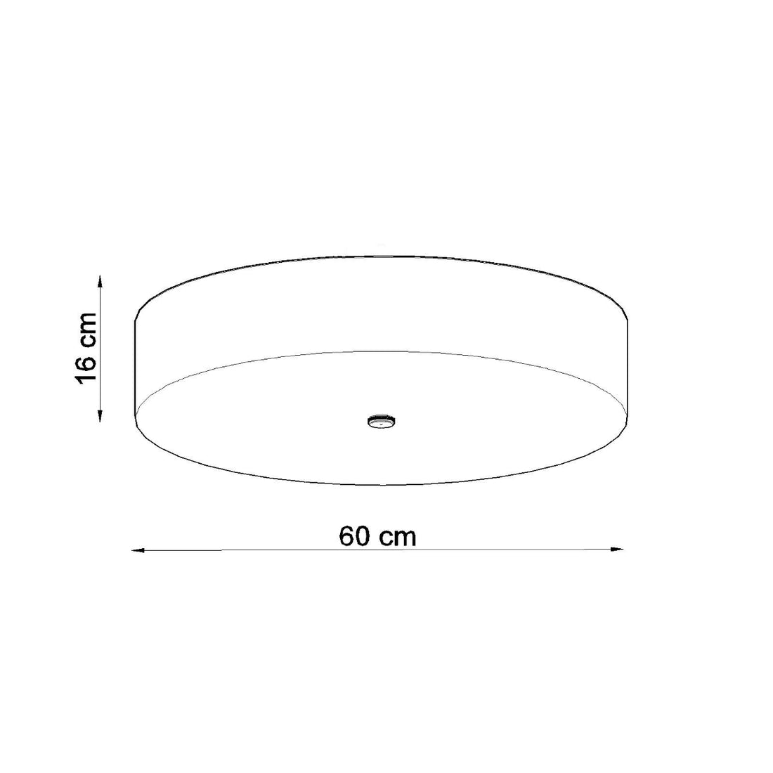Ceiling lamp SKALA 60 white