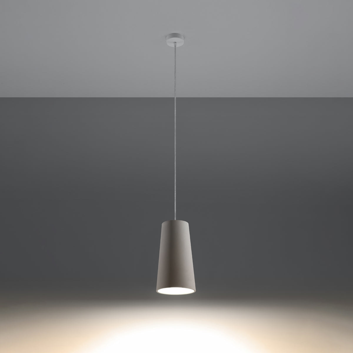 Ceramic pendant lamp GULCAN