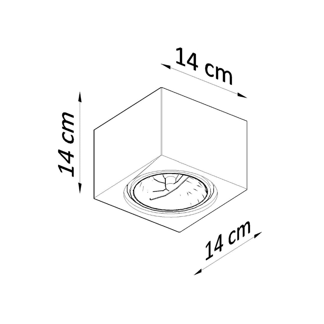 Wall lamp ceramic SEIDA