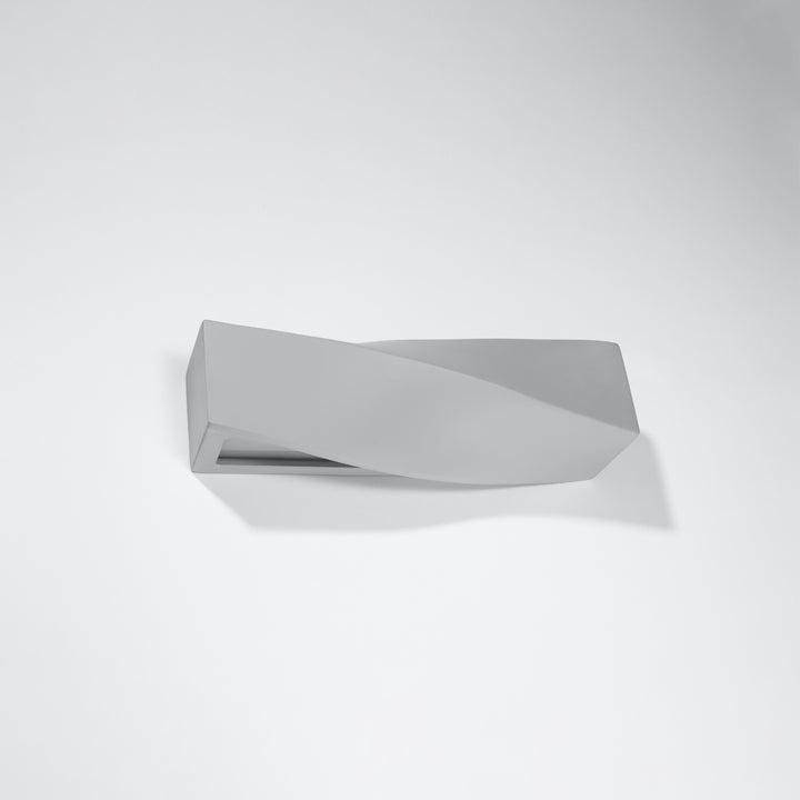 Wall lamp ceramic SIGMA grey
