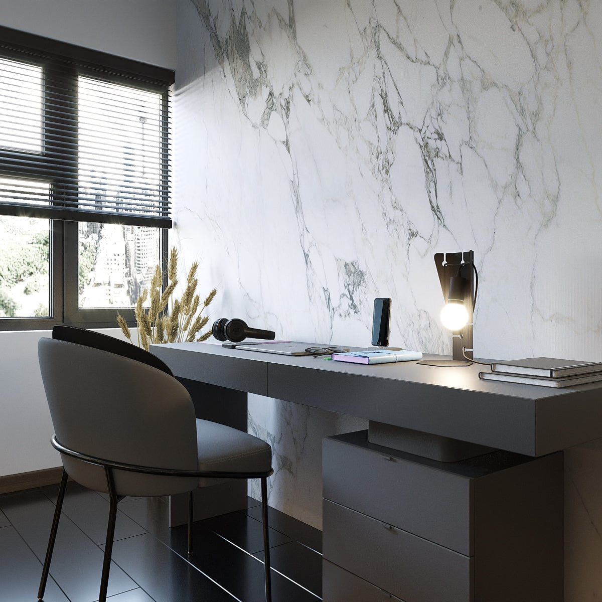 Table lamp ARBY black