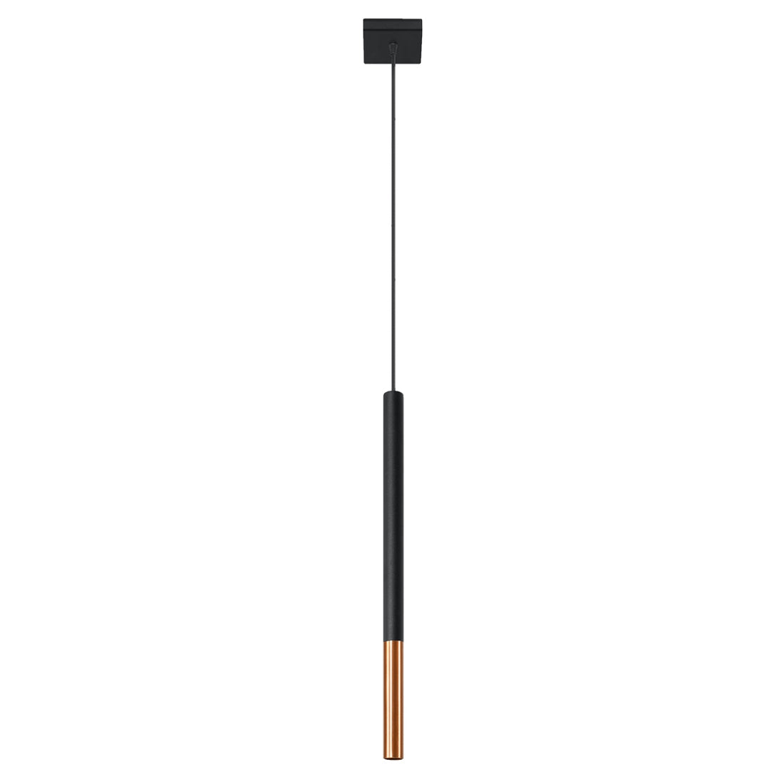 Pendant lamp MOZAICA 1 black/copper