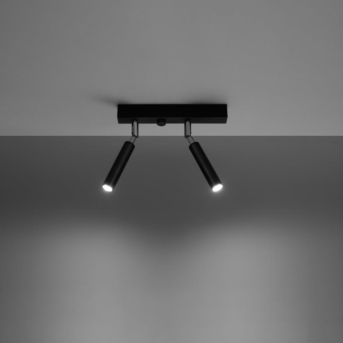 Lampa sufitowa EYETECH 2 czarna