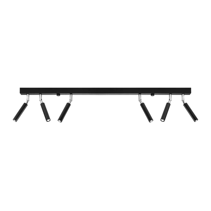 Ceiling lamp EYETECH 6 black