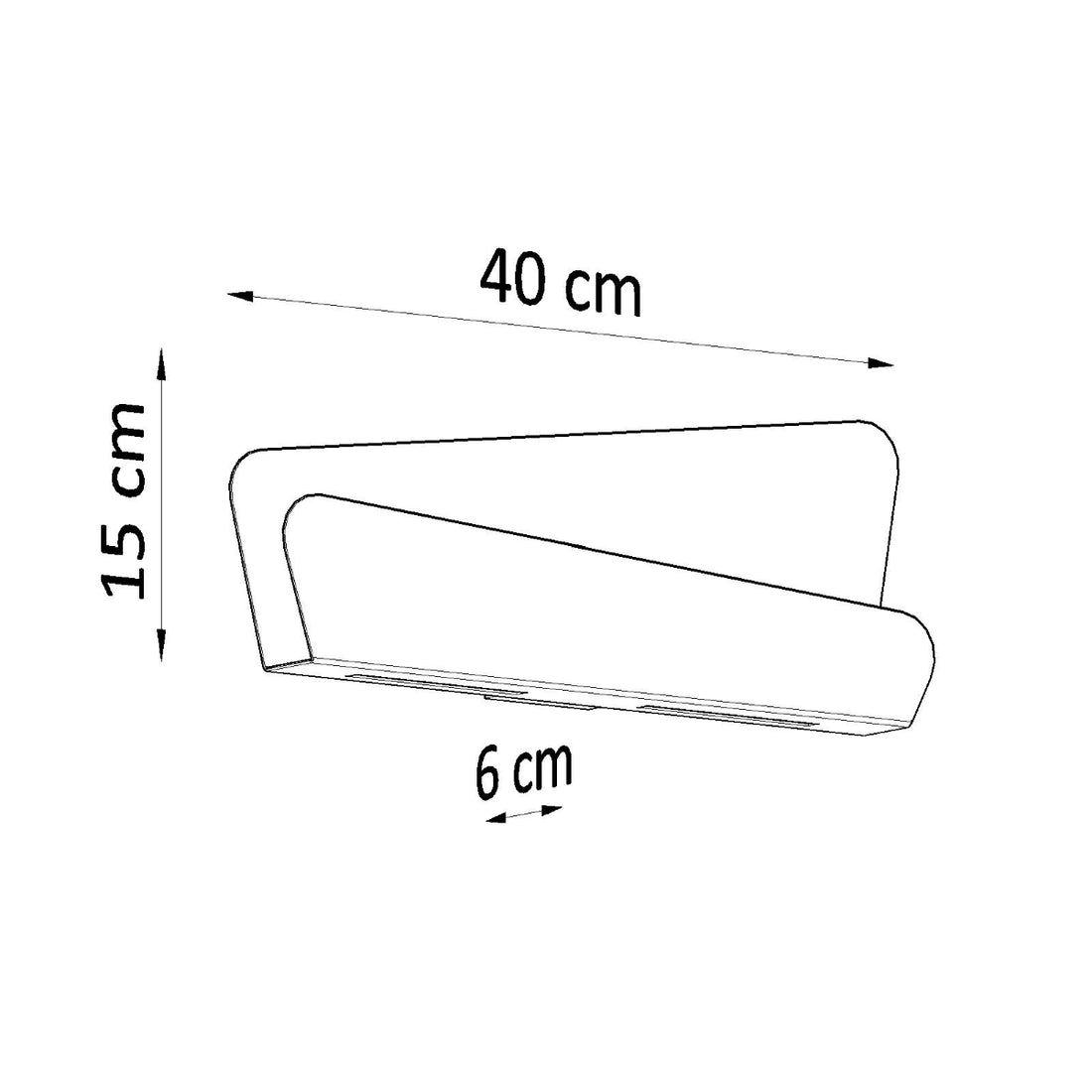 Wall lamp BASCIA white