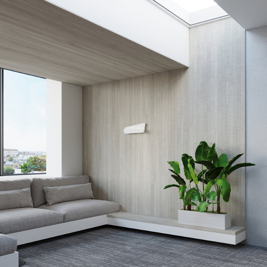 Wall lamp BASCIA white