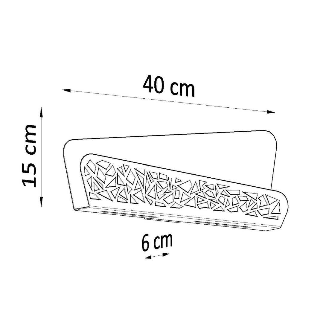 Wall lamp ALIZA white